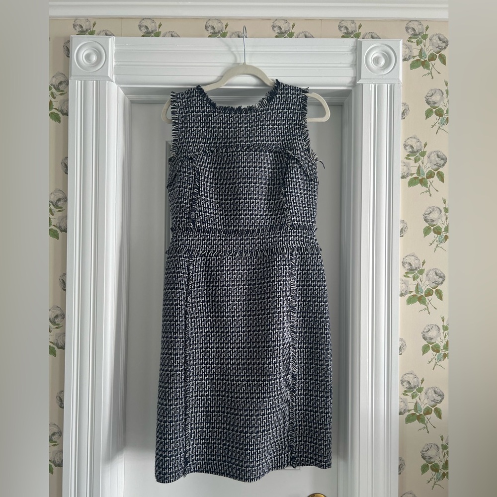 Tory Burch Tweed Dress Size 6